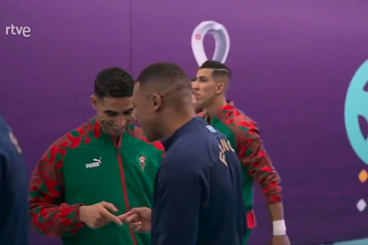 Pi Kne Sceny Przed Meczem Francji Z Marokiem Tak Przywitali Si Mbappe