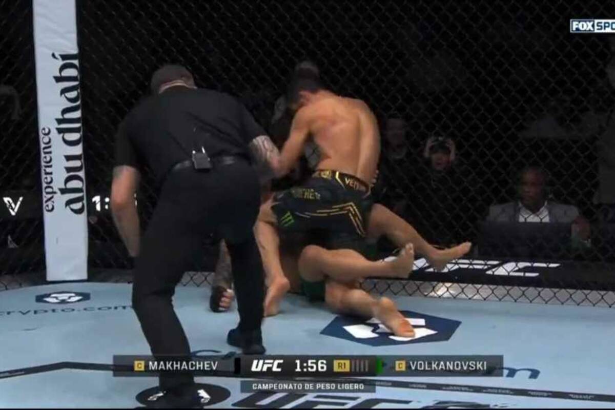 Pot Ny Nokaut W Walce Wieczoru Ufc Mistrz Efektownie Obroni Pas