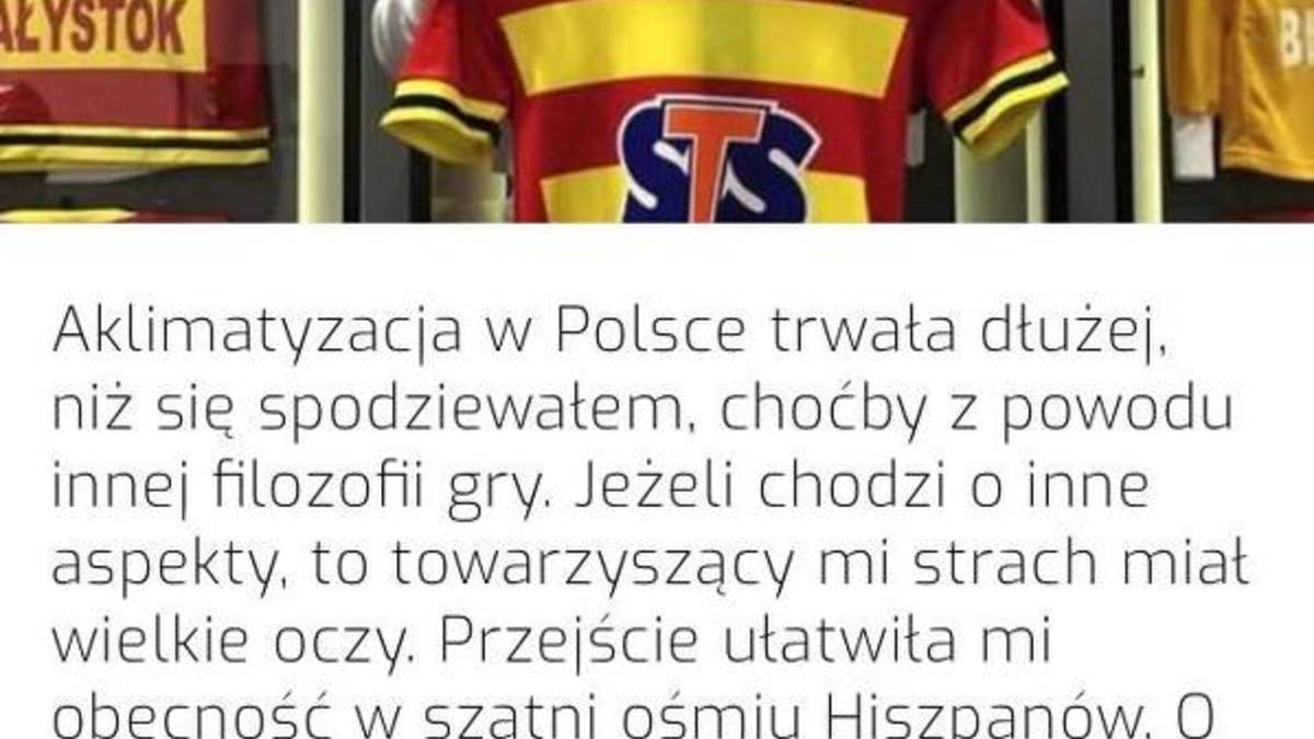 Jesus Imaz O Swoich Początkach W Polsce - Sportbuzz Meczyki.pl