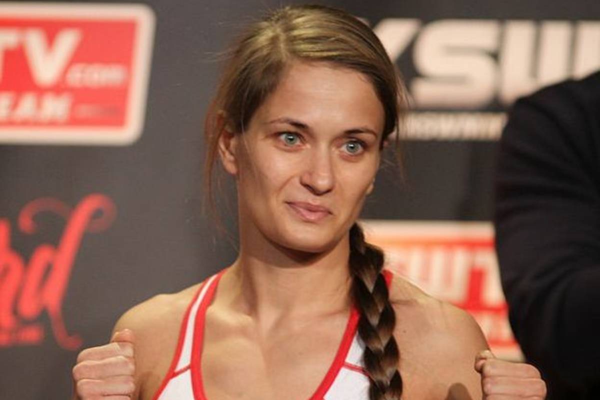 Польская боец юфс. Йоанна Енджейчик. Karolina Kowalkiewicz нокаут.