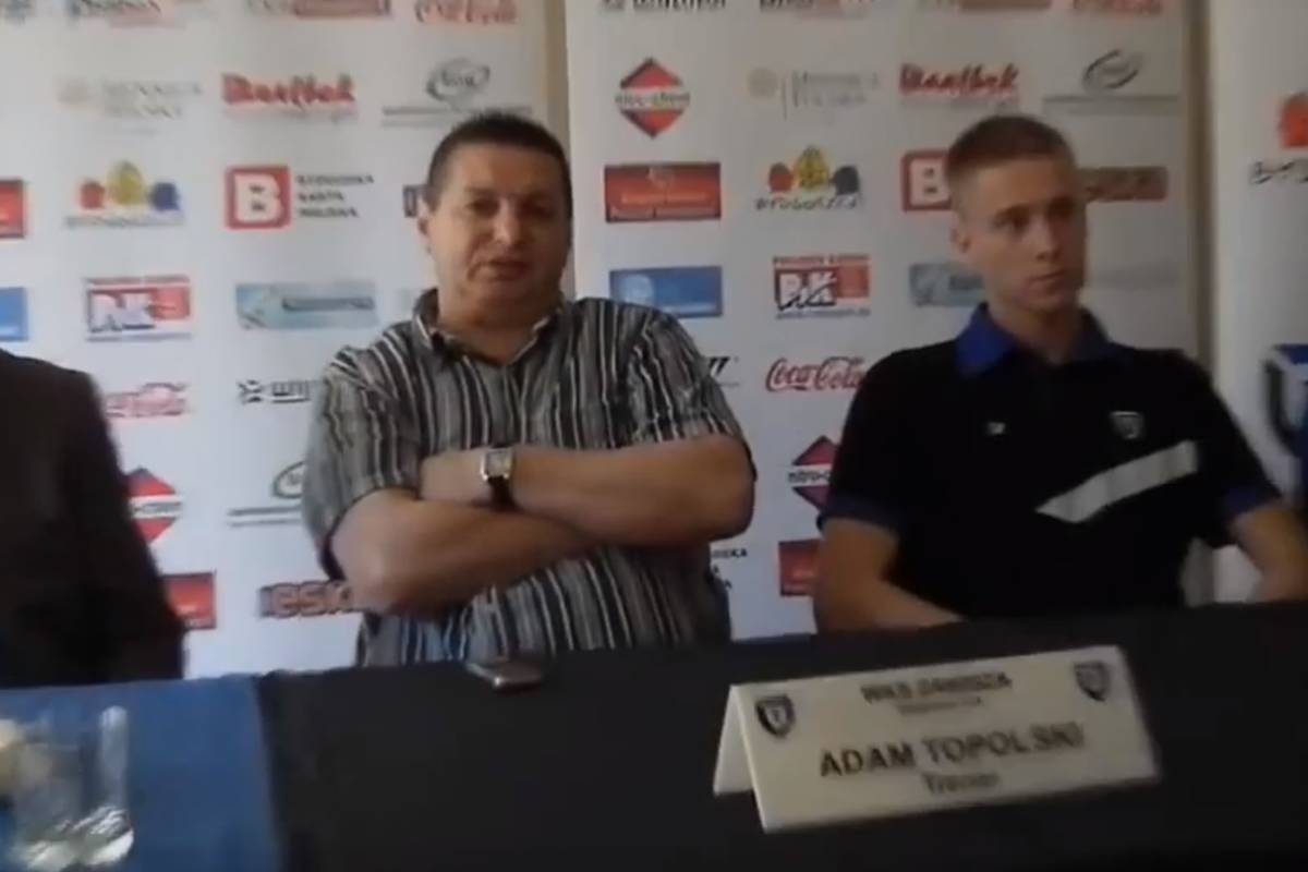 Adam Topolski przedłużył umowę z Błękitnymi Stargard