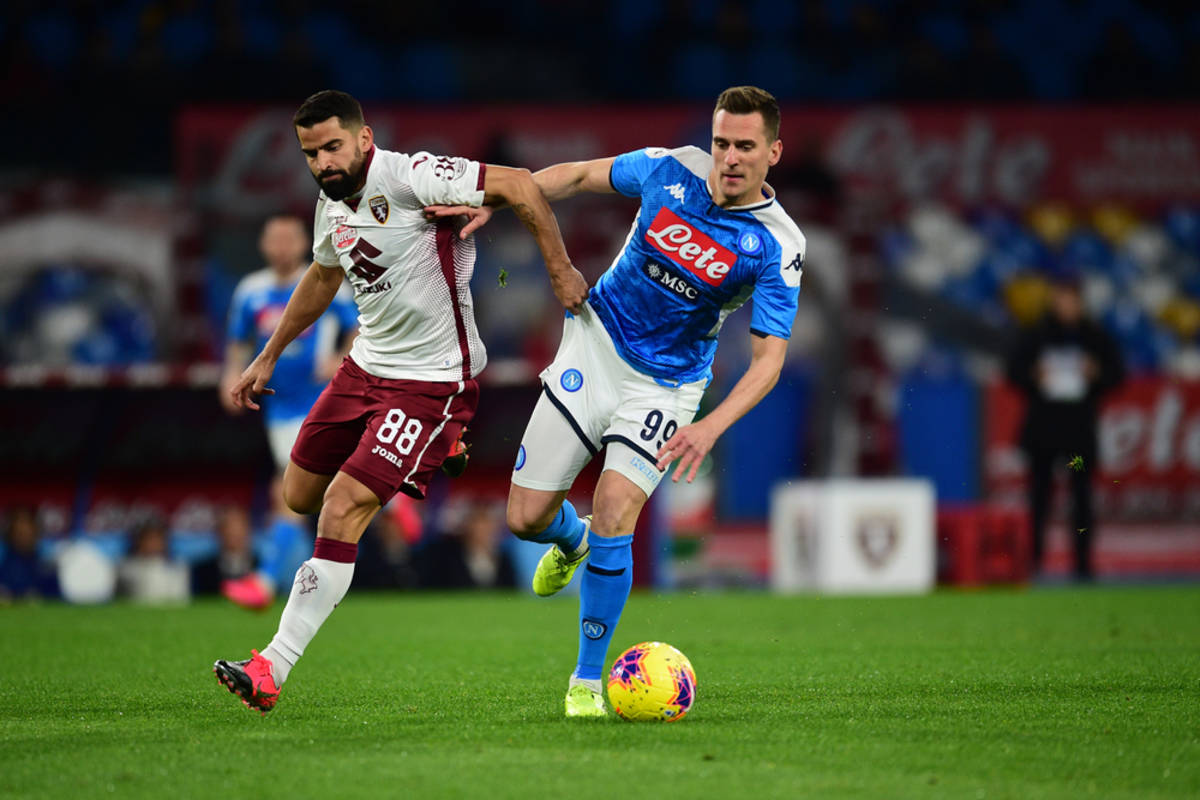 Napoli.  An Italian agent had an offer for Arkadiusz Milik.  “Heard it’s a waste of time”