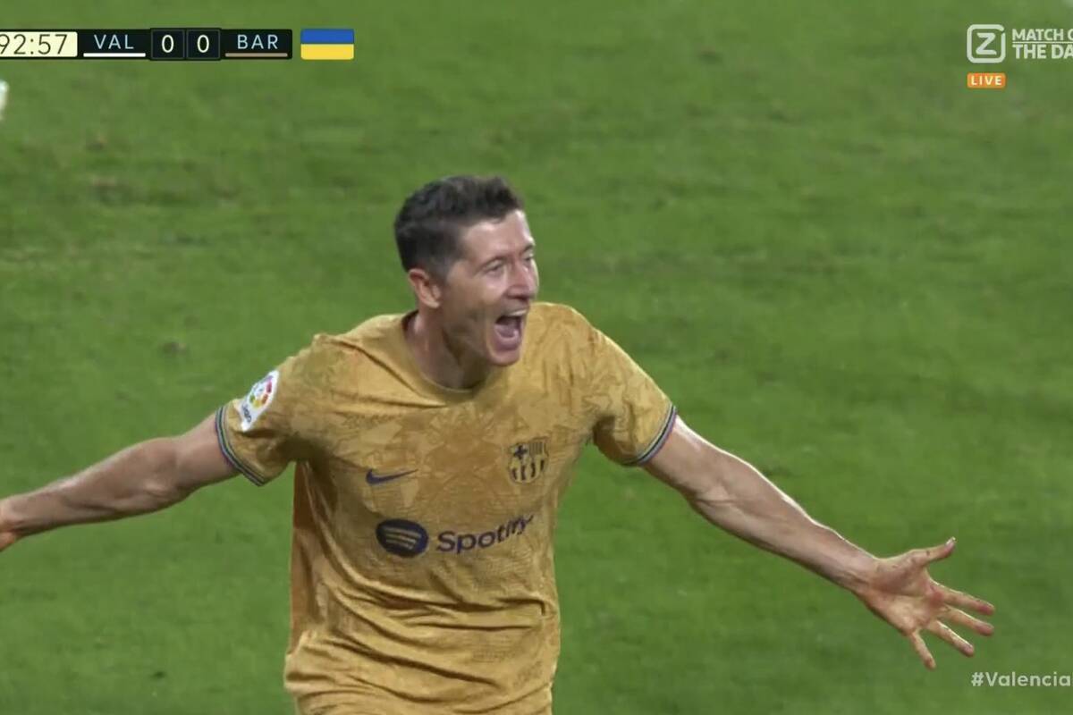 Robert Lewandowski wygrał mecz dla FC Barcelony! Zwycięski gol Polaka w doliczonym czasie! [WIDEO]