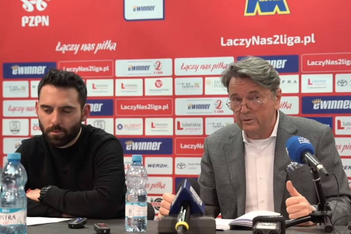There is a decision about Goncalo Feio’s future at Motor Lublin.  Firm statement from Zbigniew Jakubas