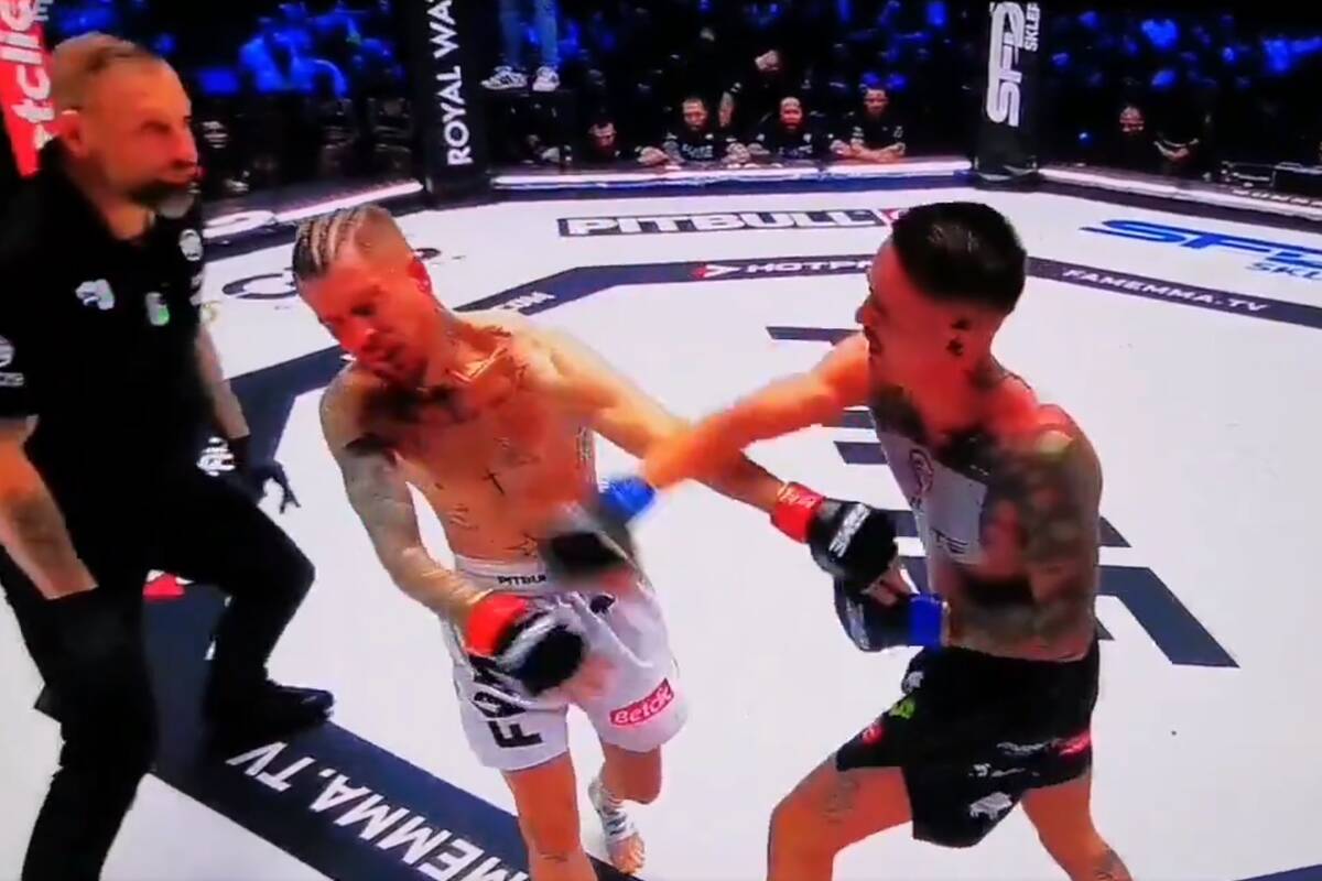 Jacob Kosicki defeated at Fame MMA!  A devastating defeat for the former Polish actor [WIDEO]
