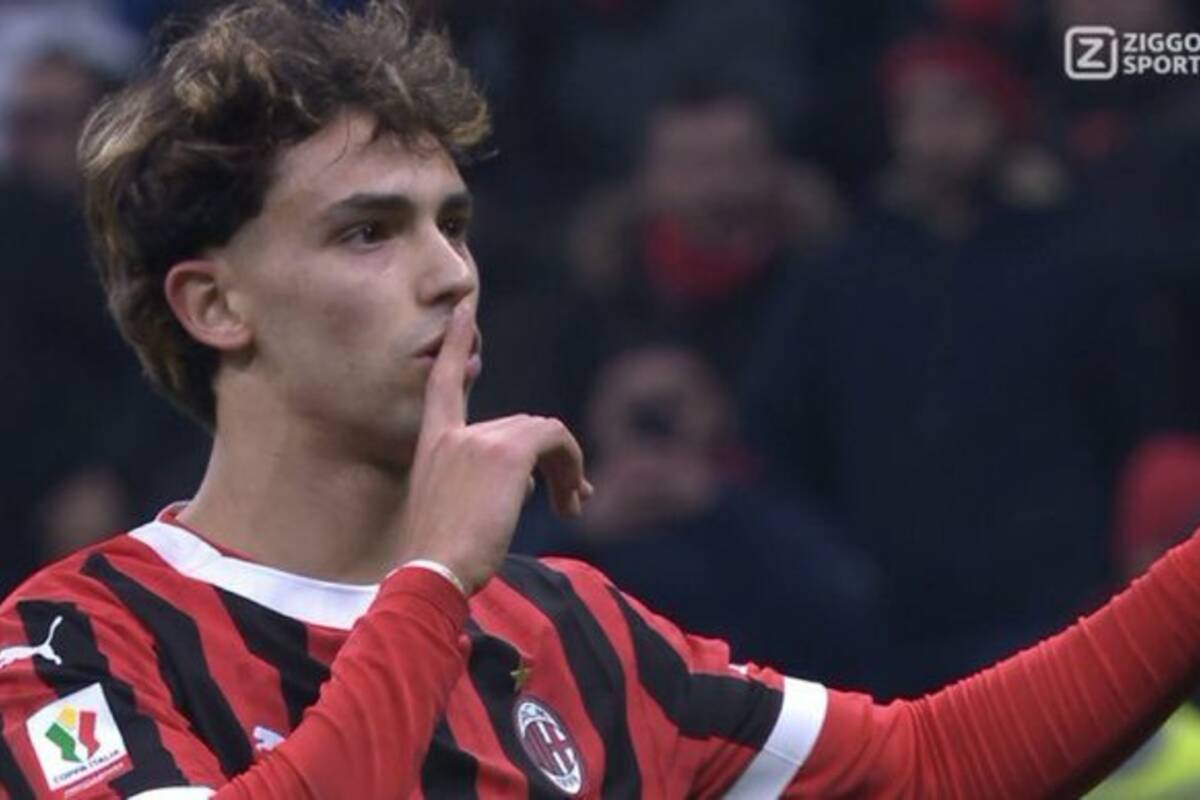 Cudowny debiut Felixa! Milan pokonał Romę i wskoczył do półfinału [WIDEO]