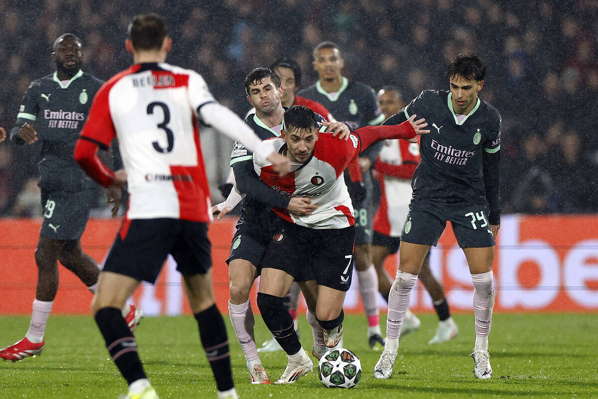 Składy na mecz AC Milan - Feyenoord. Moder gra, klub Polaka z kłopotami