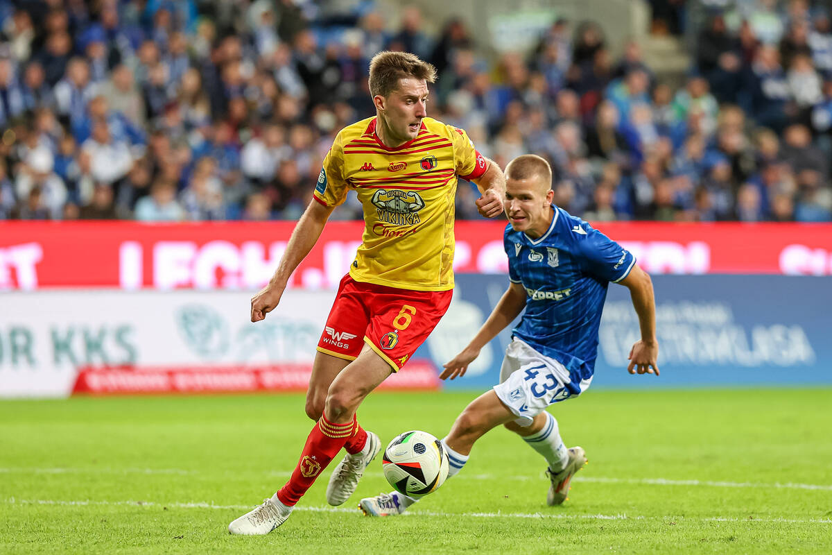 Jagiellonia lepsza w hicie Ekstraklasy! Lech wraca bez punktów [RELACJA]