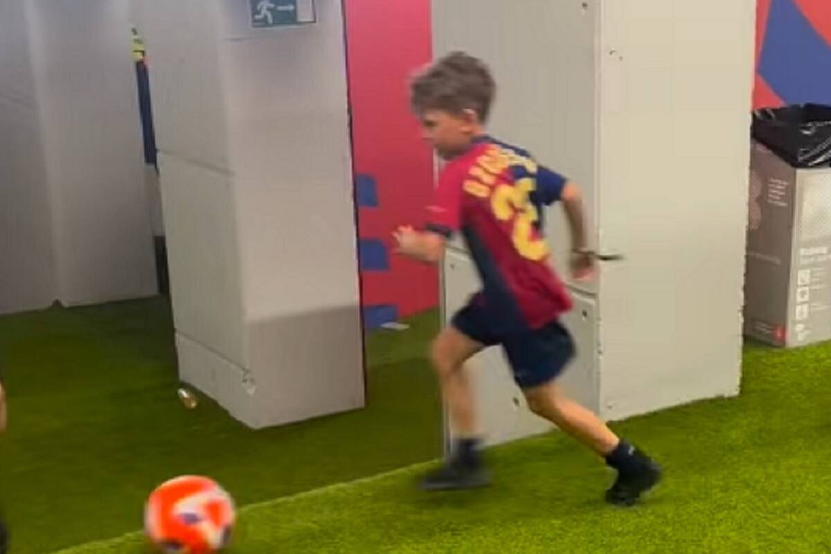 Syn Szczęsnego zagrał z legendą futbolu. "Był moim największym idolem" [WIDEO]