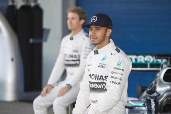 Lewis Hamilton z tytułem mistrza świata Lewis Hamilton z tytułem mistrza świata