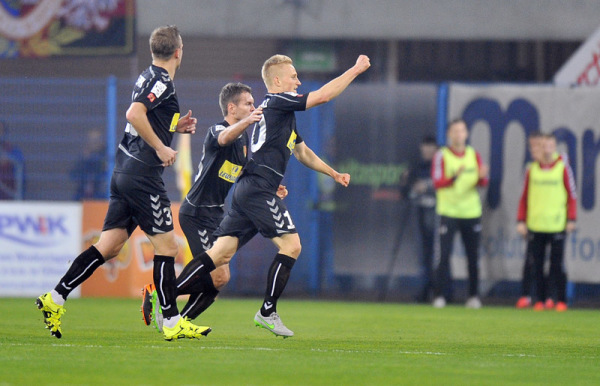 Korona Kielce wygrała z Górnikiem Zabrze Korona Kielce wygrała z Górnikiem Zabrze