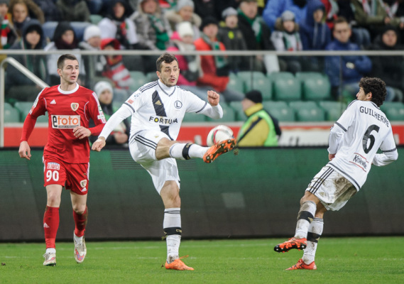 "Legia dwa razy wybijała piłkę z linii bramkowej" "Legia dwa razy wybijała piłkę z linii bramkowej"