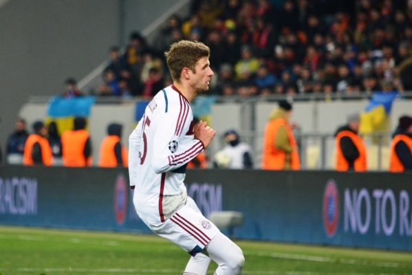 Thomas Mueller zapewnił zwycięstwo Bayernowi Thomas Mueller zapewnił zwycięstwo Bayernowi