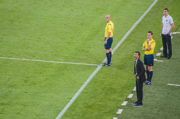 Enrique zadowolony ze swoich zawodników Enrique zadowolony ze swoich zawodników