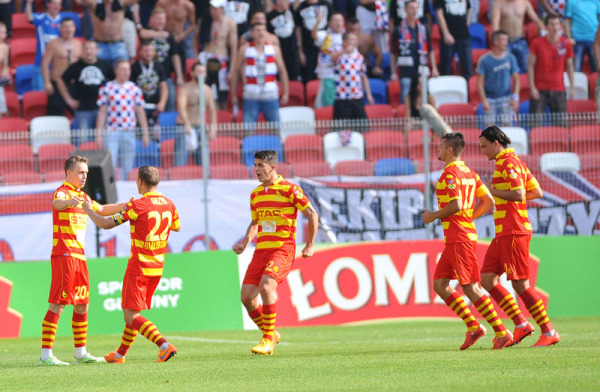 Puchar Polski: Jagiellonia wyeliminowała Pogoń Puchar Polski: Jagiellonia wyeliminowała Pogoń