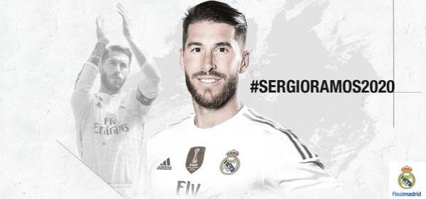 Ramos przedłużył kontrakt, w Realu do 2020 roku! Ramos przedłużył kontrakt, w Realu do 2020 roku!