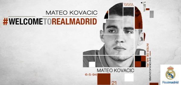 Kovacić oficjalnie w Realu Kovacić oficjalnie w Realu