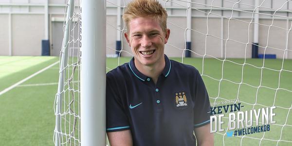 De Bruyne w Manchesterze City. Rekordowy transfer! De Bruyne w Manchesterze City. Rekordowy transfer!