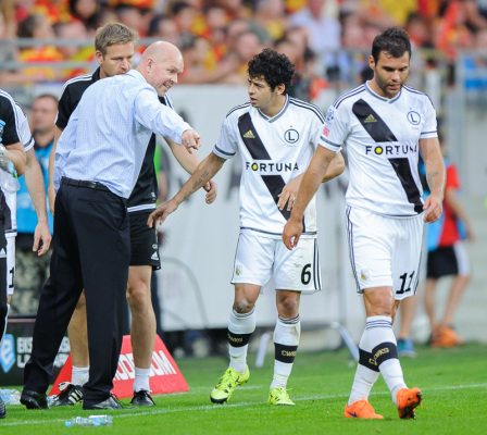 Legia w drodze na mecz Ligi Europy Legia w drodze na mecz Ligi Europy