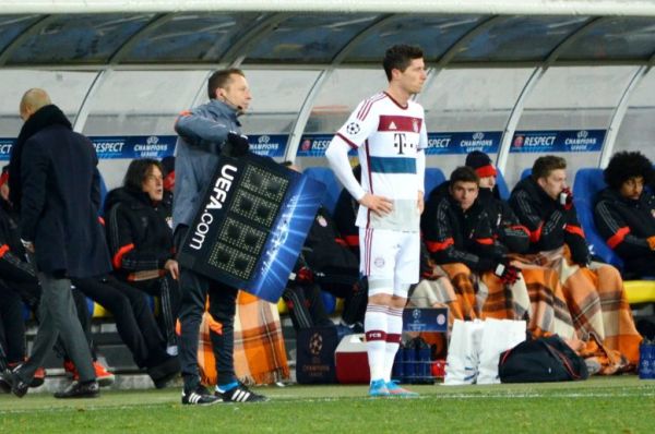 Lewy znów w XI kolejki "Kickera" Lewy znów w XI kolejki "Kickera"