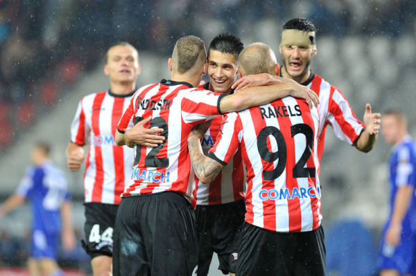 Napastnik Cracovii w kadrze Łotwy Napastnik Cracovii w kadrze Łotwy