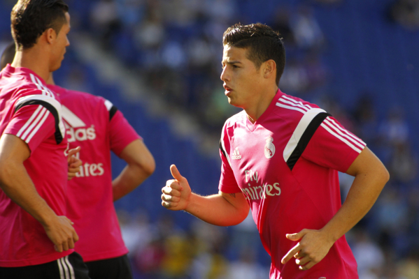 James Rodriguez nie zagra w derbach James Rodriguez nie zagra w derbach