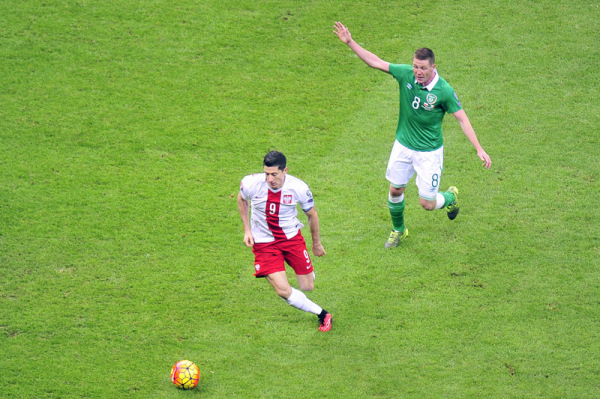 Irlandzkie media: Cierpieliśmy przez Lewego Irlandzkie media: Cierpieliśmy przez Lewego
