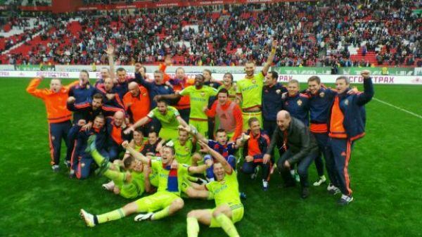 CSKA zdobyło mistrzostwo Rosji CSKA zdobyło mistrzostwo Rosji