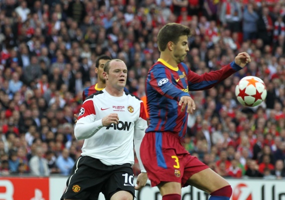 Pique: Piłkarze MU byli dup..mi Pique: Piłkarze MU byli dup..mi