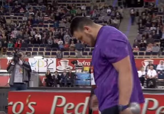 Michał Haratyk ze srebrem w pchnięciu kulą Michał Haratyk ze srebrem w pchnięciu kulą