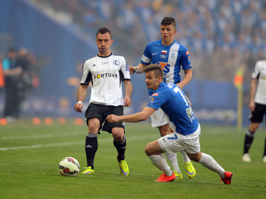 Ekstraklasa: Kontuzja Dawida Kownackiego Ekstraklasa: Kontuzja Dawida Kownackiego
