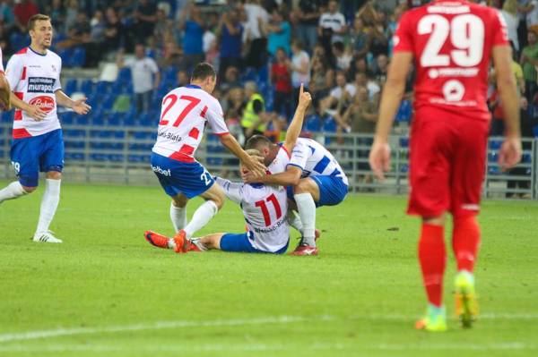 1. liga: 9 goli! Szalony mecz Podbeskidzia z Zagłębiem 1. liga: 9 goli! Szalony mecz Podbeskidzia z Zagłębiem