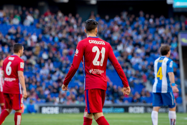 Atletico rozgromiło Granadę, hattrick Carrasco Atletico rozgromiło Granadę, hattrick Carrasco