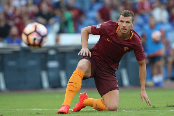 Dzeko: Teraz jest mi łatwiej w Serie A Dzeko: Teraz jest mi łatwiej w Serie A