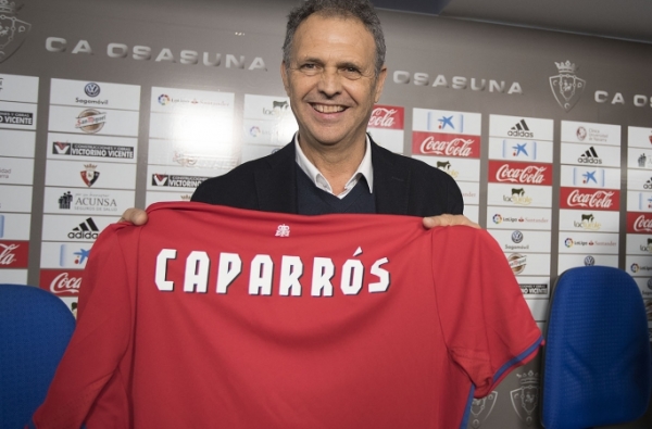 Joaquin Caparros nowym trenerem Osasuny Joaquin Caparros nowym trenerem Osasuny