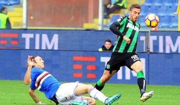 Serie A: Sampdoria przegrała, grali Bereszyński, Linetty i Kownacki Serie A: Sampdoria przegrała, grali Bereszyński, Linetty i Kownacki