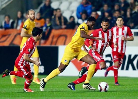 LE: APOEL ograł Olympiakos i wygrał grupę B LE: APOEL ograł Olympiakos i wygrał grupę B