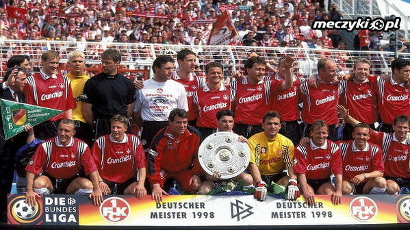 Zwycieski Sklad Kaiserslautern Z Sezonu 1997 98 Sportbuzz Meczyki Pl