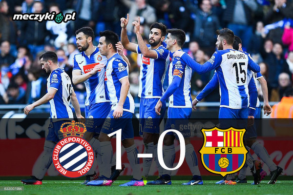 Espanyol kończy passę Barcy bez porażki