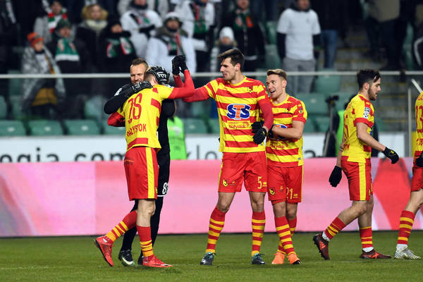 Jagiellonia lepsza od Pogoni Szczecin Jagiellonia lepsza od Pogoni Szczecin