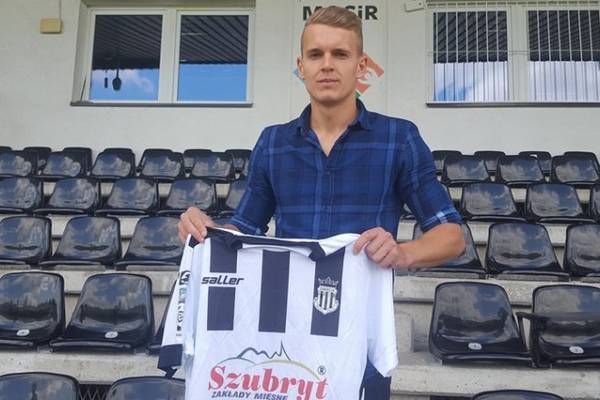 Gabrych podpisał kontrakt z Sandecją Gabrych podpisał kontrakt z Sandecją