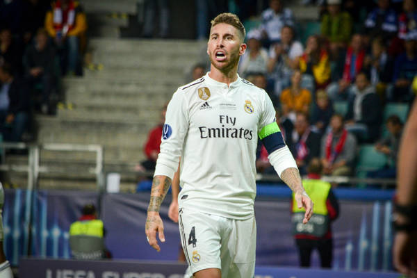 Sergio Ramos: Walka o mistrzowski tytuł jest cały czas otwartą sprawą Sergio Ramos: Walka o mistrzowski tytuł jest cały czas otwartą sprawą