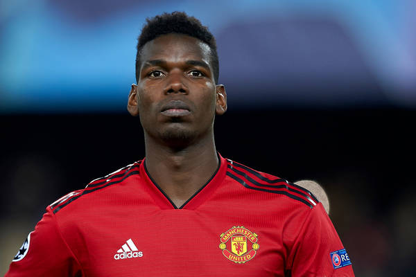Pogba nie zagra przeciwko Lisom. Ból głowy Solskjaera Pogba nie zagra przeciwko Lisom. Ból głowy Solskjaera