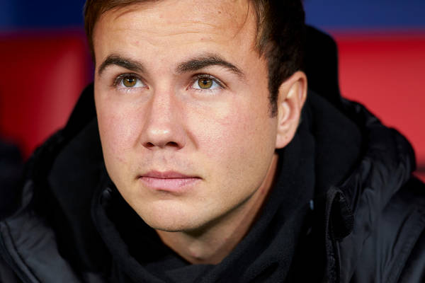 Mario Goetze rozmawiał z dyrektorem sportowym AS Romy Mario Goetze rozmawiał z dyrektorem sportowym AS Romy