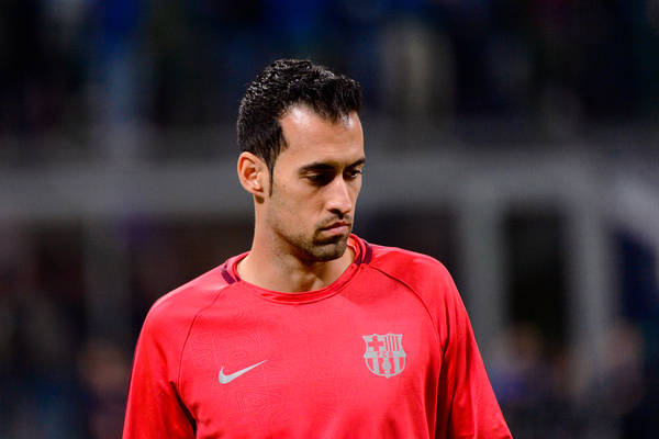 Sergio Busquets przeprasza kibiców FC Barcelony Sergio Busquets przeprasza kibiców FC Barcelony