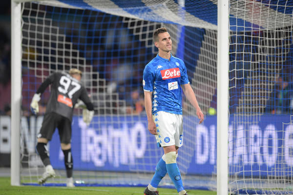 Napoli odpada z Ligi Europy! Milik zmarnował doskonałą sytuację [WIDEO]