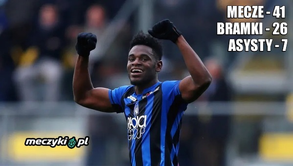 Duvan Zapata w tym sezonie