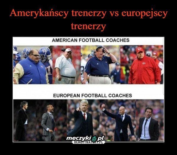 Amerykańscy i europejscy trenerzy