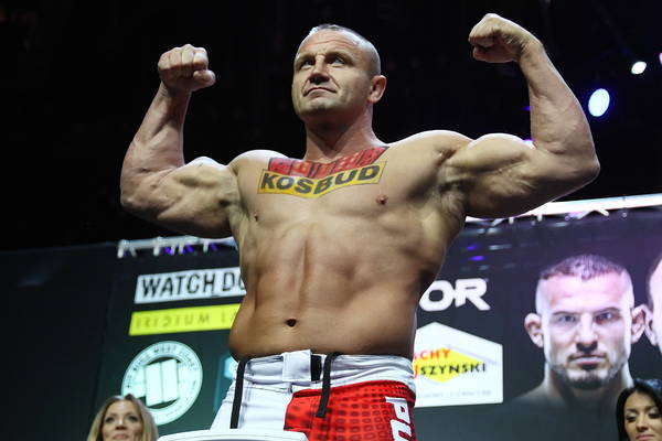 Mariusz Pudzianowski znacznie cięższy od Michała Materli. Są wyniki ważenia przed hitowym starciem na gali KSW