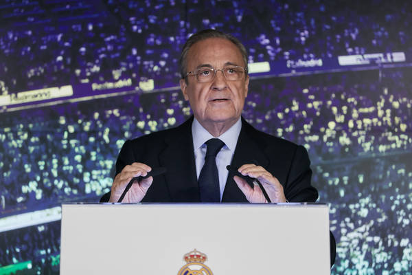 Florentino Perez wygrał proces z hiszpańskimi mediami. Prezes Realu Madryt otrzyma... jedno euro